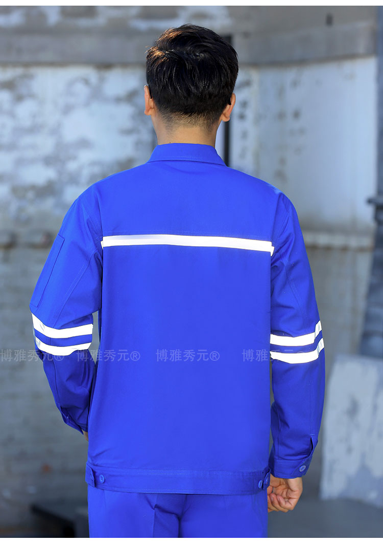 春秋蓝色工作服套装(图10)